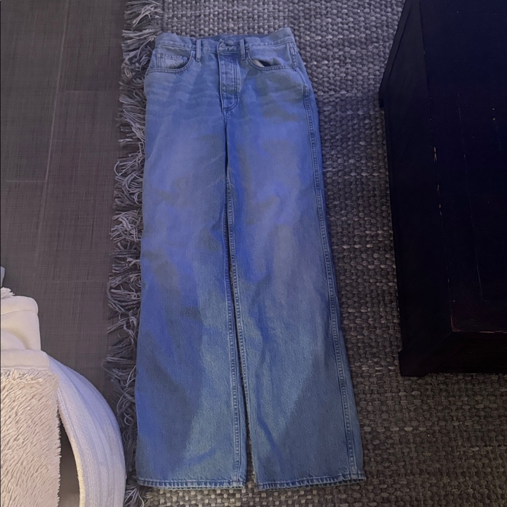 Light Blue Wide-Leg Jeans Outerknown
